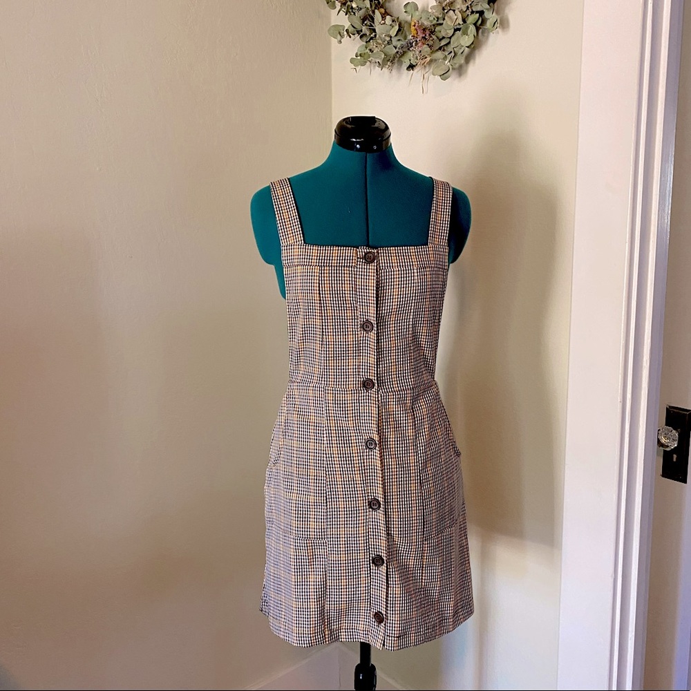 Urban Romantics Pinafore Mini Dress